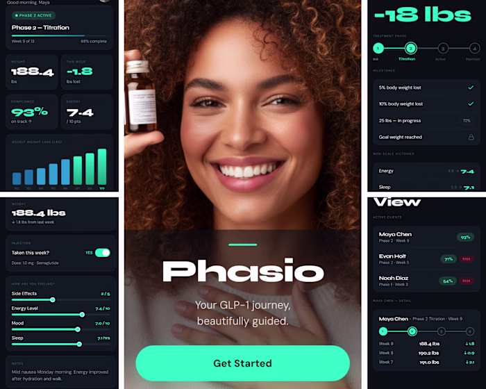 Phasio - Guided companion app for GLP-1 journey