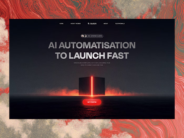 AI Automatisation Landing Page