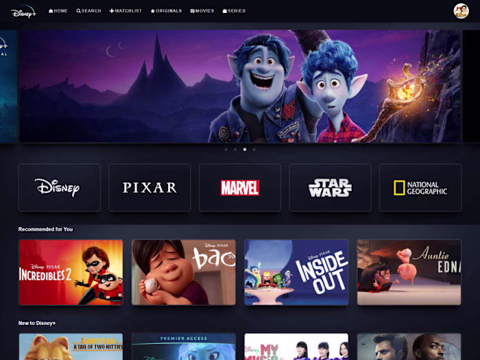 Disney Plus Clone App OTT Platform using React and Firebase