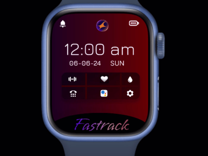 fastrack home ui screen