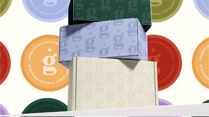 Branding for a Sustainable Crystal Shop