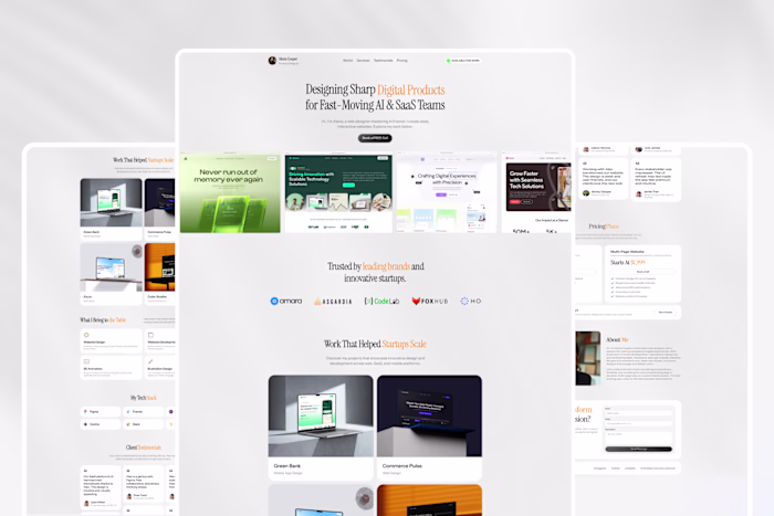 Alexis - Framer website template