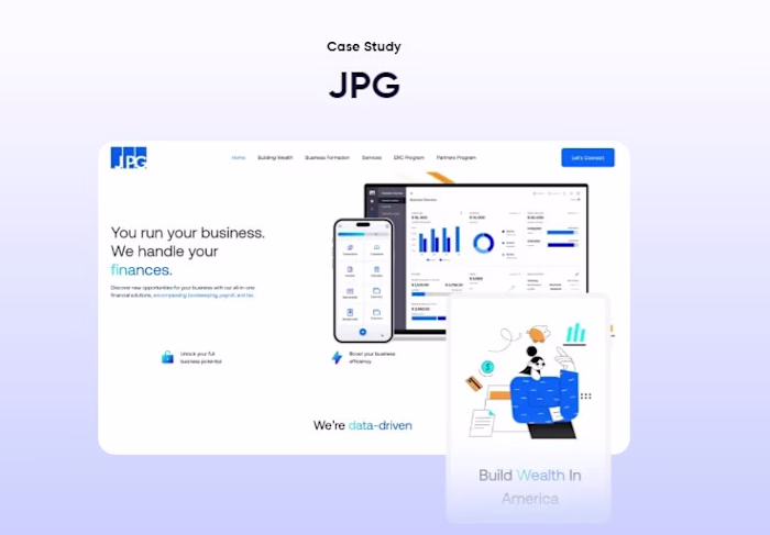 JPG Web, Branding, Strategy & Content Writing
