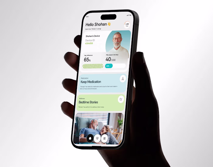 Wellnest Healthcare UI UX | Mobile App | Orbix Studio