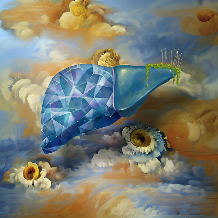 Orgna donor illustration collection - AI mixed