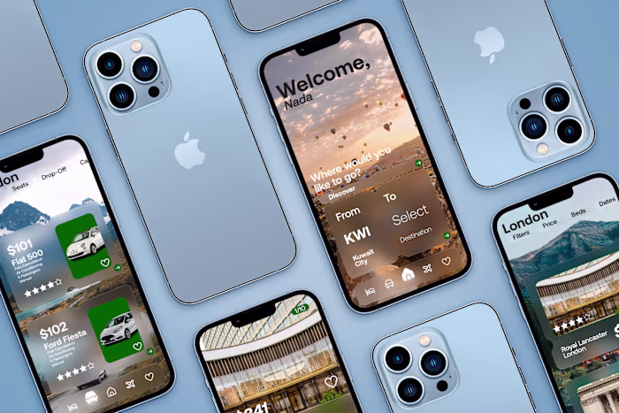 UI Design for Travel App