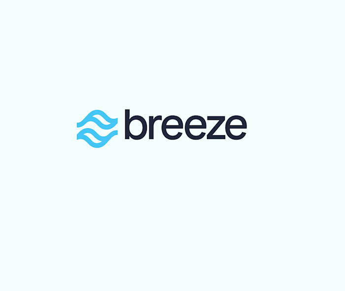 Breeze Logo Minimal Eco Air