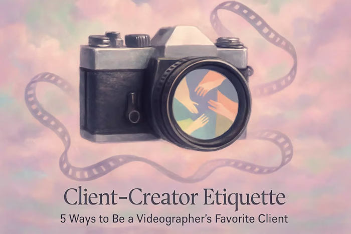 Client–Creator Etiquette: 5 Ways to Be a Videographer’s Favorite Client