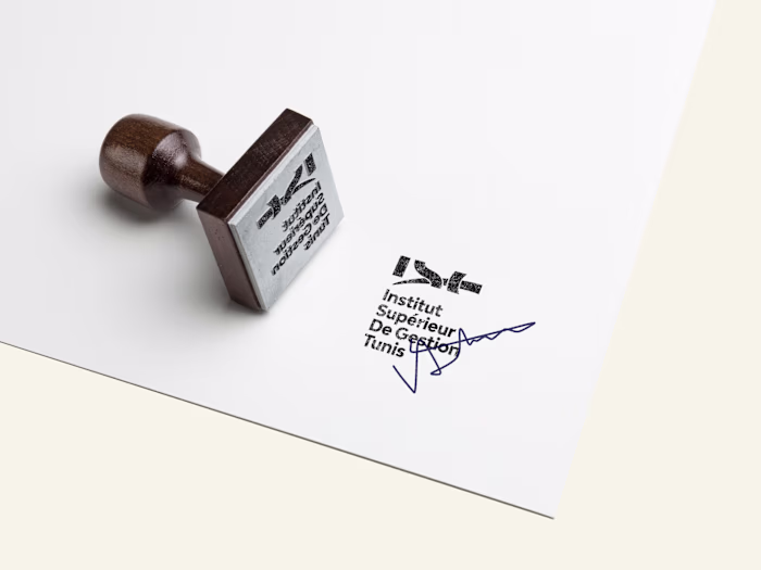 ISG Tunis · Brand Identity