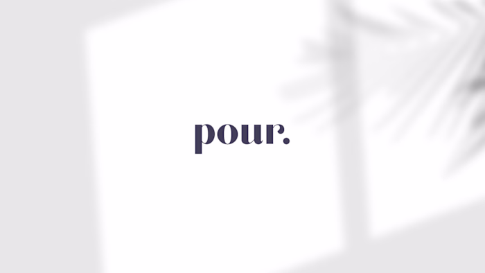 pour. | Logo & Branding Design