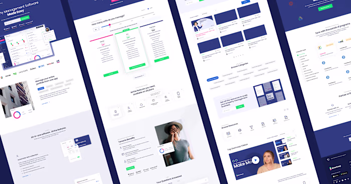 Property Management Software Website Redesign