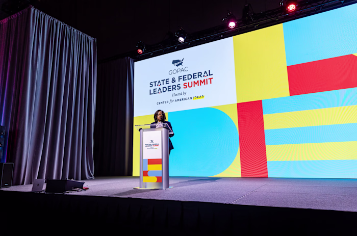 For GOPAC’s Media & Brand identity, we created a bold and pr...