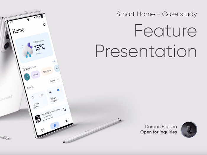 Smart Home App - Case study