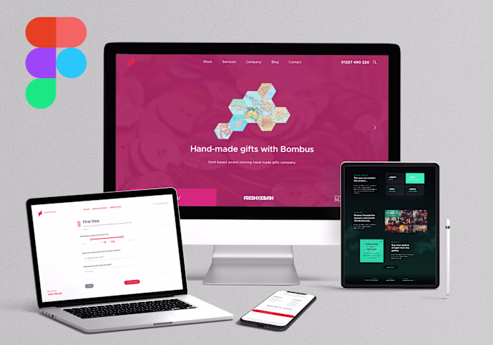 Interactive Red - UX/UI Design and Front End Dev for Web agency