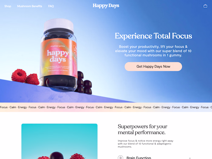 Happy Days | Theme Development