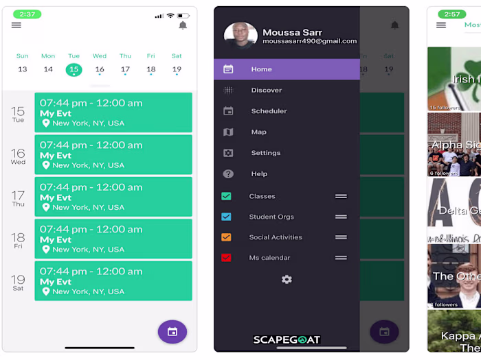 Mobile App Development for Academic institution
