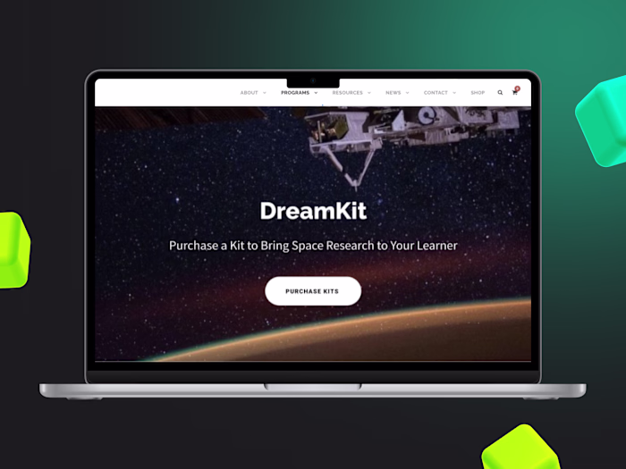 Educational community platform for space-based research