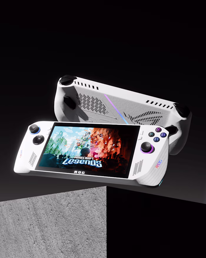 ASUS Rog Ally 3D Model and 3D Scene