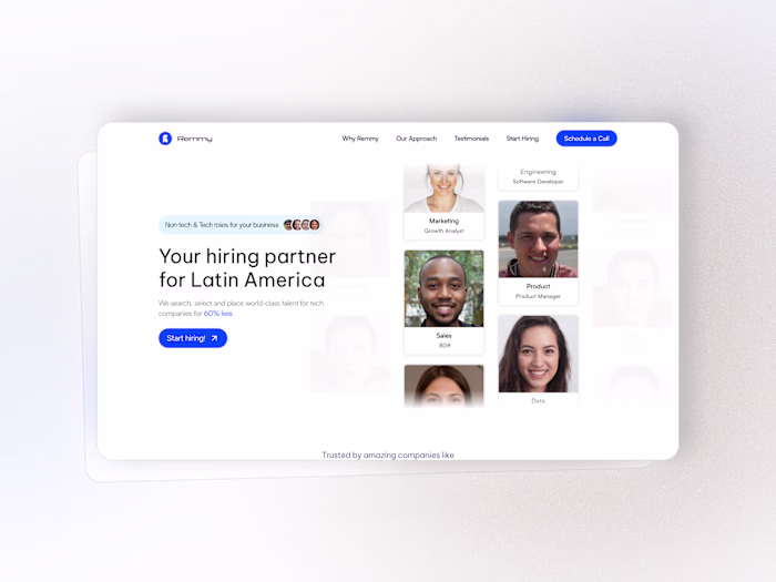 Remmy - Your hiring partner for Latin America