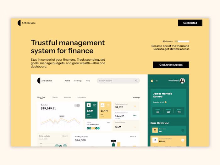 Web Design & Development (ATS device)