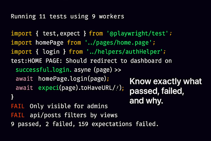 Efficient playwright scripts for automation