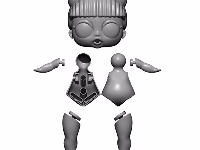 LOL Surprise Toy Modeling Breakdown