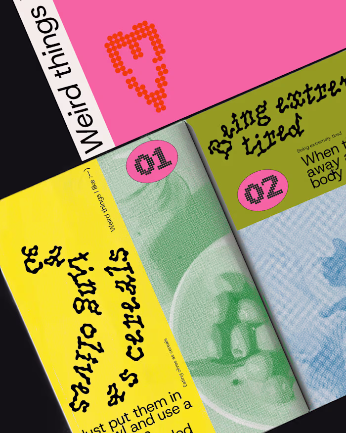 Editorial design project