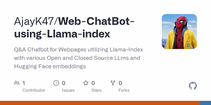 Web-Page-ChatBot-using-Llama-index