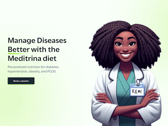 Meditrina Website Design