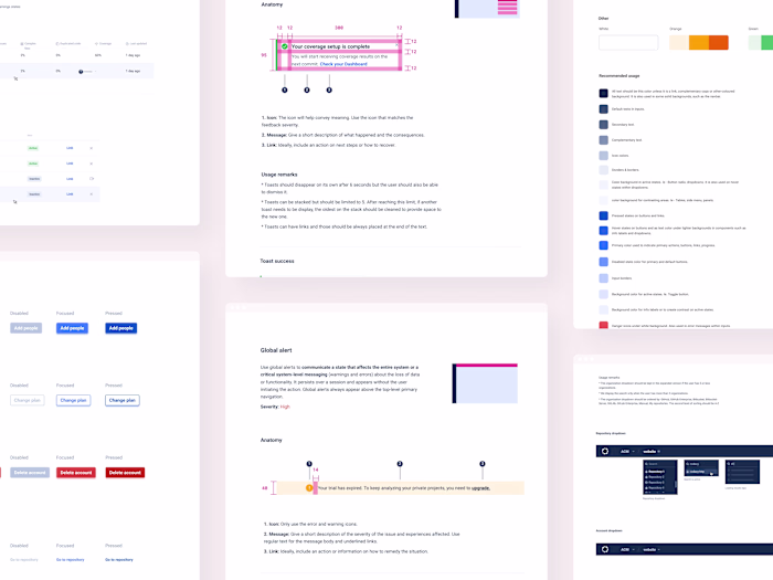 Codacy Design System Development