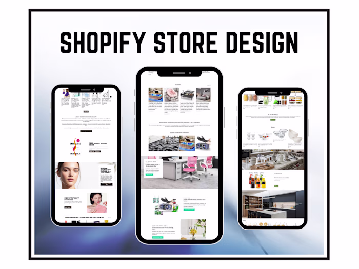 High-Converting Shopify Store Development
I build