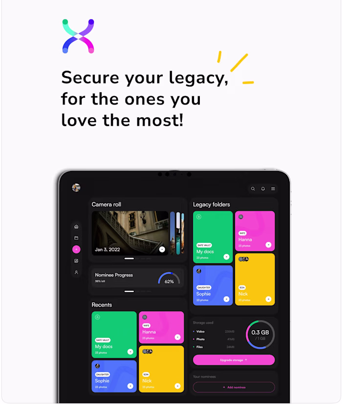 React Native app for storing documents safely