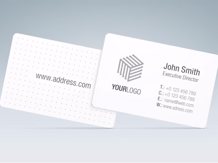 VAA Glass Infinite Business Card/Logo