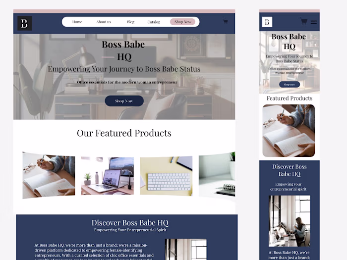 E-Commerce store on figma 