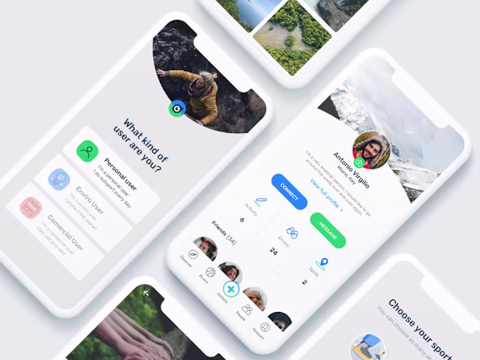 movetodiscover / App Design