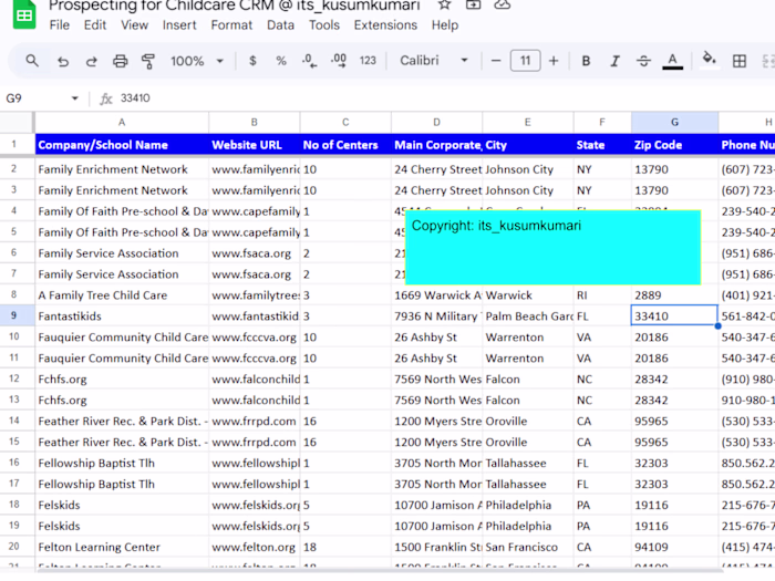 Lead Generation for Childcare CRM