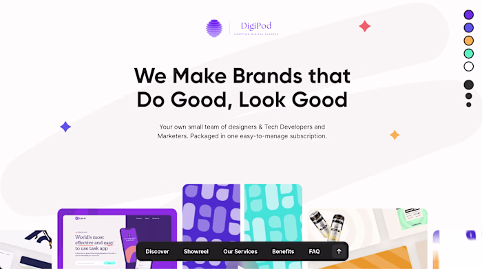 DigiPod website Design (https://www.digipod.co.in)