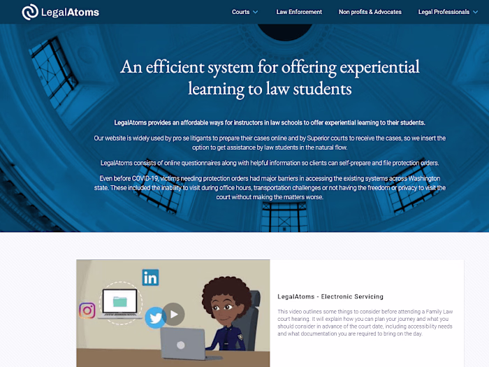 LegalAtoms - E-filing your legal case documents