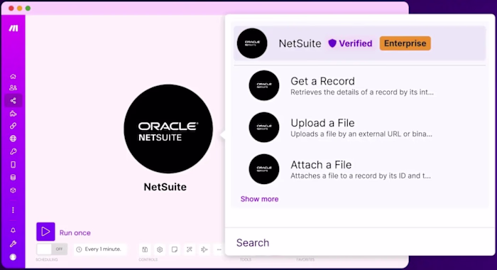 Make.com: Salesforce to NetSuite Automation Workflow