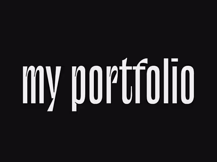 Portfolio Website