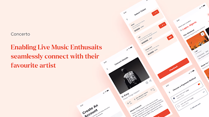Seamlessly connect with your favourite artist with concerto.