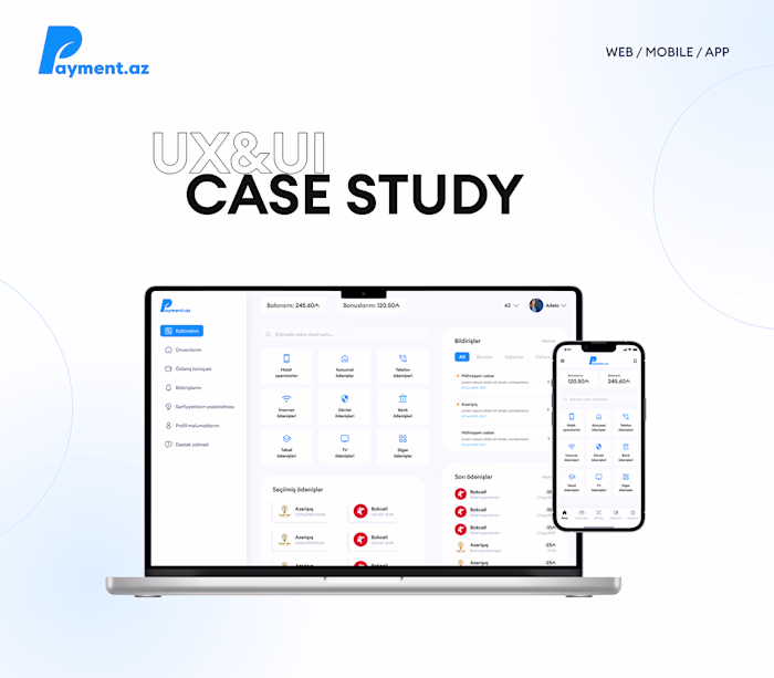 Payment.az-UX/UI Case Study
