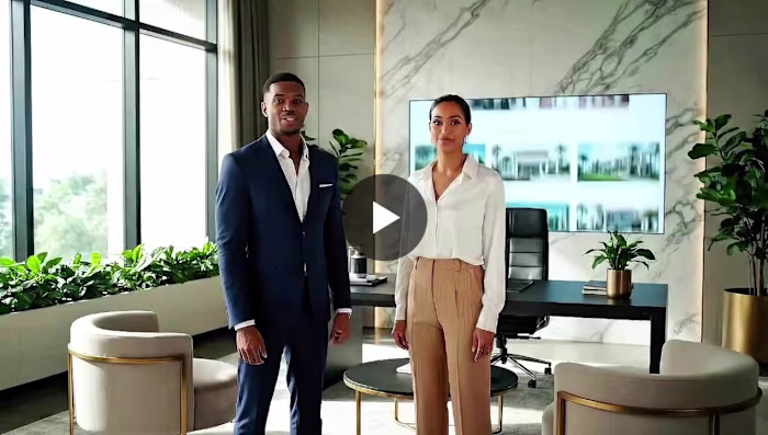 AI-Generated Ad for Real Estate Startup