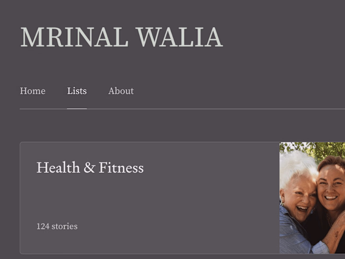 List: Health & Fitness | Curated by MRINAL WALIA | Medium