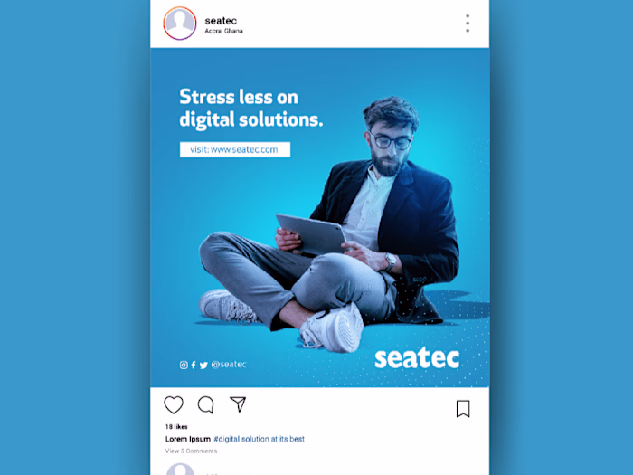 Seatec | Brand Assets and Digital Layouts