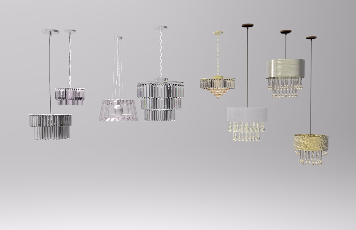 Decorative Lighting 3D Visualization — Lumicentro