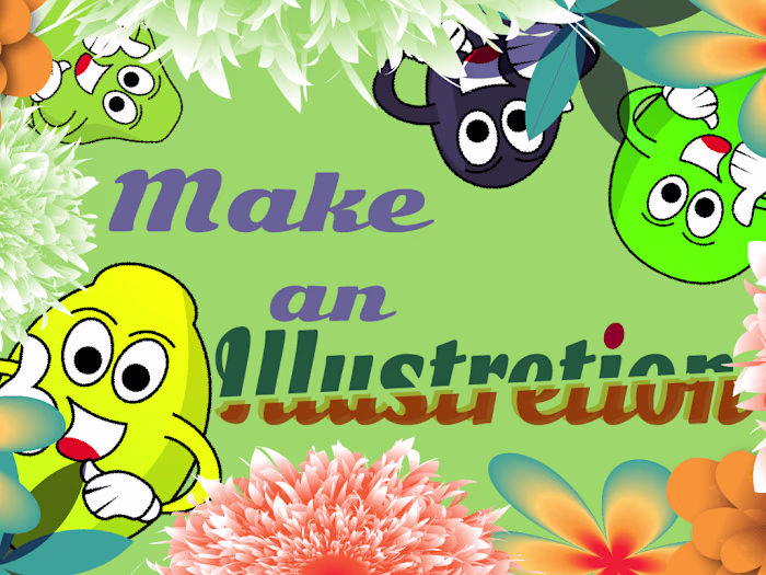 2d and Flat Illustration