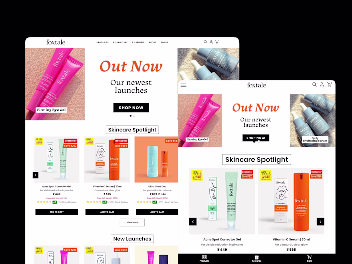 Foxtale | Skincare | foxtale.in | India | Shopify Plus