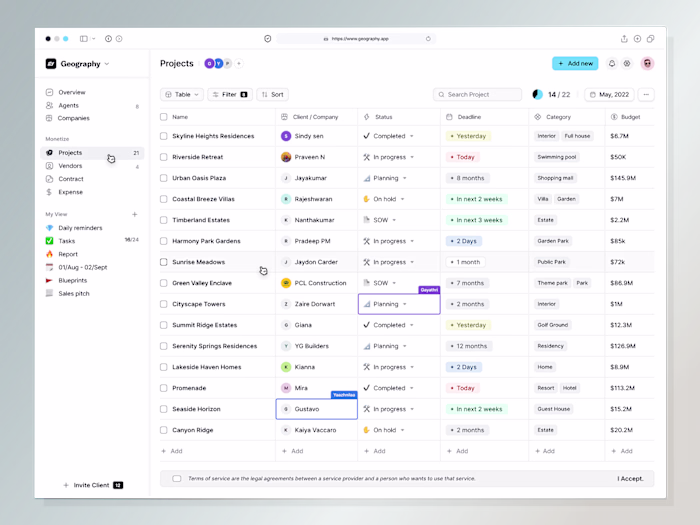 Construction Management Software Implementation