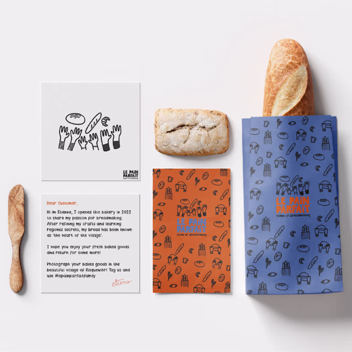 Le Pain Parfait: Bread Bakery Brand Identity